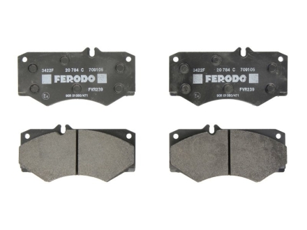 Тормозные колодки, дисковые FERODO FVR239 (фото 1)