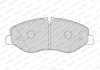 Тормозные колодки дисковые FERODO FVR4375 (фото 1)