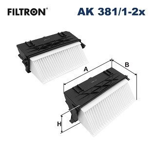 Фільтр повітря FILTRON AK38112X