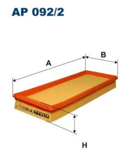 Фільтр повітря FILTRON AP0922