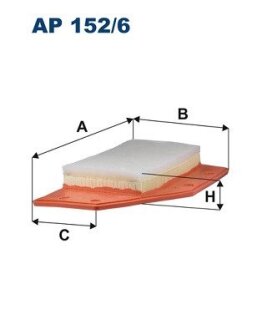 Фільтр повітря FILTRON AP1526
