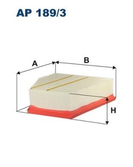 Повітряний фільтр FILTRON AP189/3