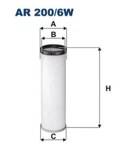 Фільтр повітря FILTRON AR2006W