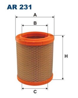 Фільтр повітря FILTRON AR231