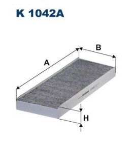 Фільтр салону FILTRON K1042A