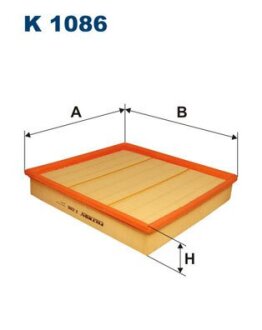 Фільтр салону FILTRON K1086