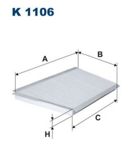 Фільтр салону FILTRON K1106