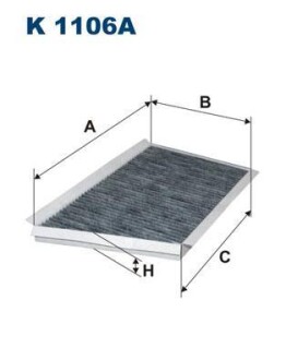 Фільтр салону FILTRON K1106A