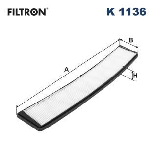 Фільтр салону FILTRON K1136