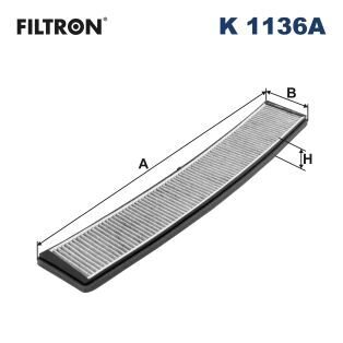 Фільтр салону FILTRON K1136A