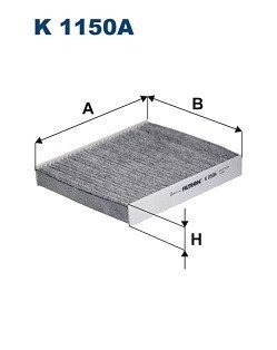 Фільтр салону FILTRON K1150A