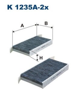Фільтр салону FILTRON K1235A2X