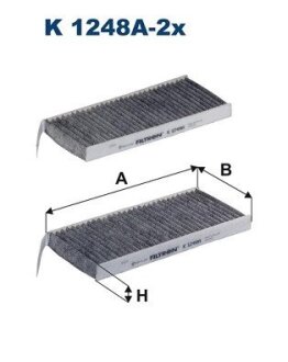 Фільтр салону FILTRON K1248A2X