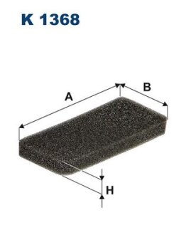 Фільтр салону FILTRON K1368