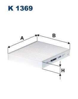 Фільтр салону FILTRON K1369