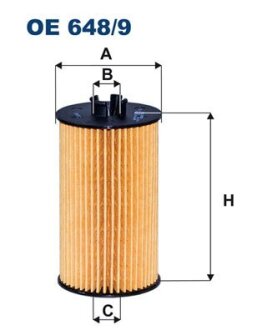 Фільтр масляний FILTRON OE6489