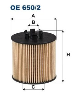 Фільтр масляний FILTRON OE6502