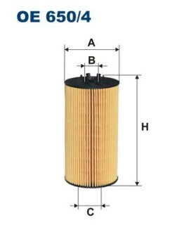 Фільтр масляний FILTRON OE6504