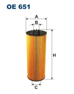 Фільтр масляний FILTRON OE651