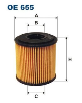 Фільтр масляний FILTRON OE655