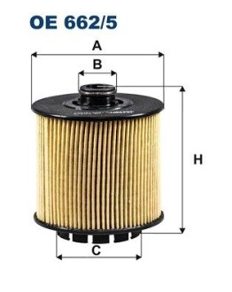 Фільтр масляний FILTRON OE6625