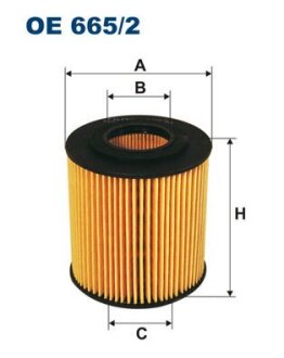 Фільтр масляний FILTRON OE6652