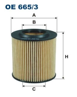 Фільтр масляний FILTRON OE6653