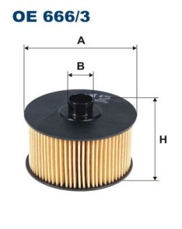 Фільтр масляний FILTRON OE6663