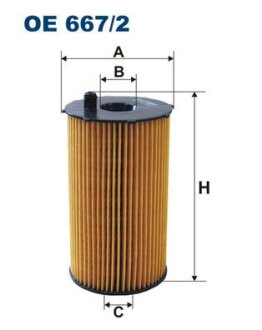 Фільтр масляний FILTRON OE6672