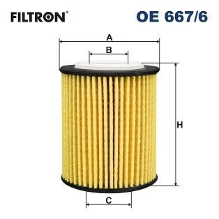 Фільтр масляний FILTRON OE6676