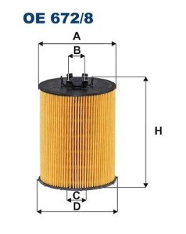 Фільтр масляний FILTRON OE6728