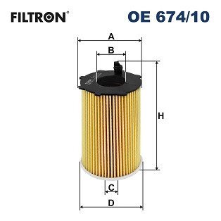 Фільтр масляний FILTRON OE67410