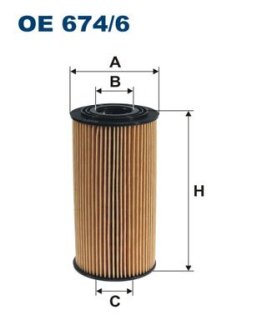 Фільтр масляний FILTRON OE6746