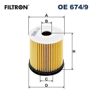 Фільтр масляний FILTRON OE6749