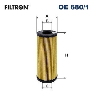 Фільтр масляний FILTRON OE6801