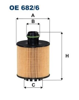 Фільтр масляний FILTRON OE6826