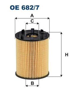 Фільтр масляний FILTRON OE6827