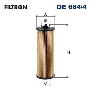 Фільтр масляний FILTRON OE6844