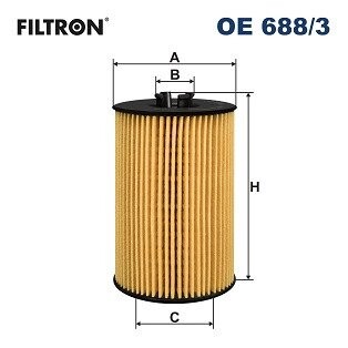 Масляный фильтр FILTRON OE688/3