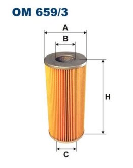 Фільтр масляний FILTRON OM6593