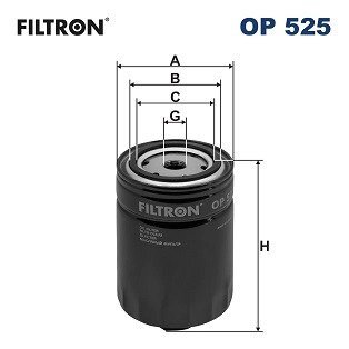 Фільтр масляний FILTRON OP525