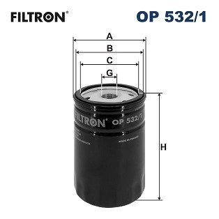 Фільтр масляний FILTRON OP5321