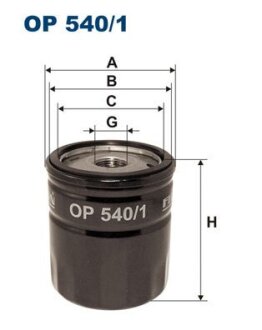 Фільтр масляний FILTRON OP5401