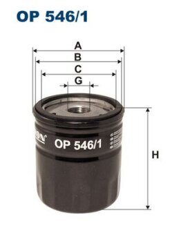 Фільтр масляний FILTRON OP5461