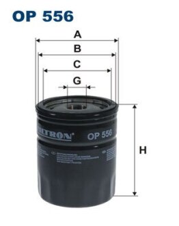 Фільтр масляний FILTRON OP556