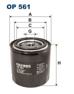 Фільтр масляний FILTRON OP561