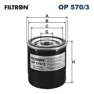 Фільтр масляний FILTRON OP5703