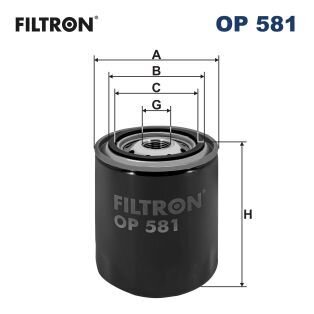 Фільтр масляний FILTRON OP581