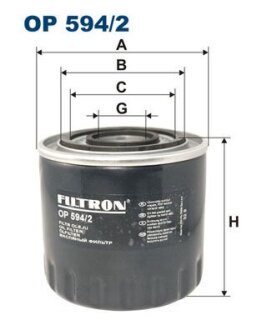 Фільтр масляний FILTRON OP5942