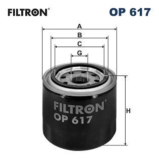 Фільтр масляний FILTRON OP617